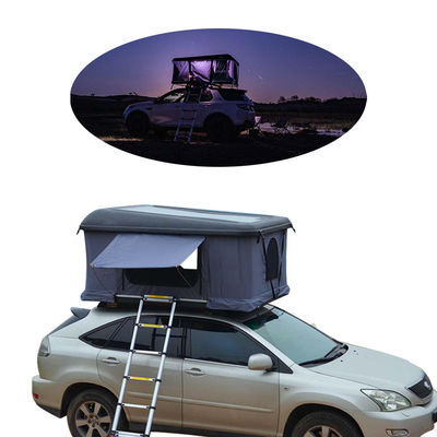 Triangolo grigio scuro con conchiglia di tetto Tenda superiore 4x4 Tenda di tetto Conchiglia dura