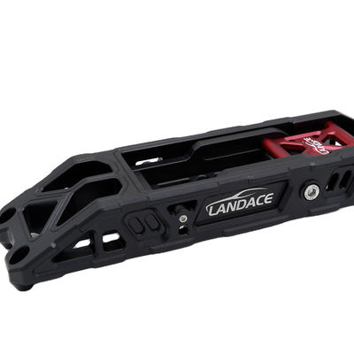 Facile da installare Pedale passo per porta auto pieghevole nera per Jeep Wrangler 2 pezzi Nero