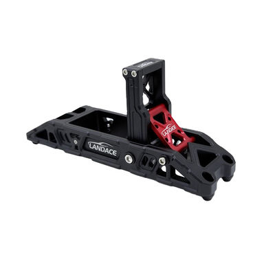Scala di porta laterale in lega internazionale di alluminio nera per Jeep Wrangler High- Black