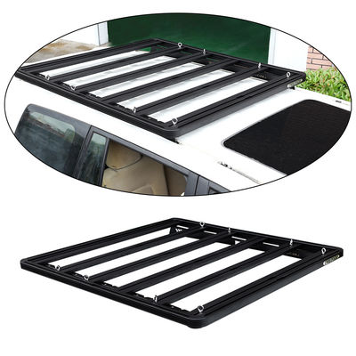 ISO9001 e IATF16949 E-Coat Powder Coated Car Roof Basket per LC200 Facile da assemblare