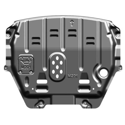 Adatti per BMW MINI-R Protezione alta sotto il corpo Panzer Skid Plate in acciaio a rotolamento a freddo