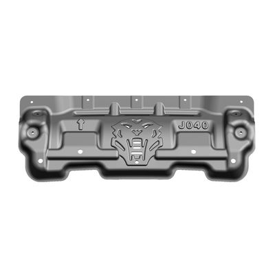 5 mm di spessore alto sotto il corpo motore anteriore inferiore di alluminio Skid Plate per Jeep Wrangler JL