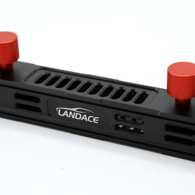 Tenitore staccabile di canne da pesca anodizzante per accessori esterni di veicoli JEEP 4x4