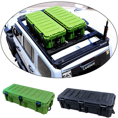 Cassa per veicoli fuoristrada Lldpe utensili di plastica kit di attrezzature per auto box box di stoccaggio box auto tetto top di stoccaggio