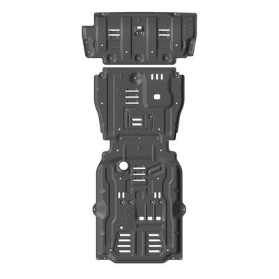 Legatura di alluminio Mercedes G500 Chassis Guard Engine Skid Plate Easy Bolt-On Installazione
