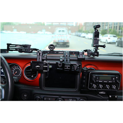 Jeep Wrangler Telefono GoPro CB Microfono e supporto fotocamere DSLR con design geometrico