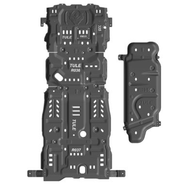 3mm 5mm 8mm spessore di alluminio legato sotto il corpo di protezione Skid Plate per JEEP Toyota Ford