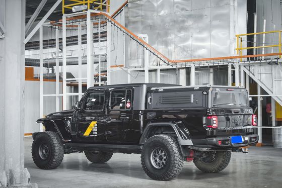 Copertura letto per camion in lega di alluminio Pickup Copertura Tonneau Canopy letto alto per Jeep Gladiator