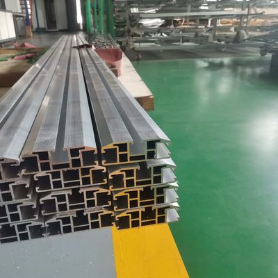 OEM Low Profile Black Powder Coating Aluminum Extrusion Roof Rack Platform per auto a quattro ruote