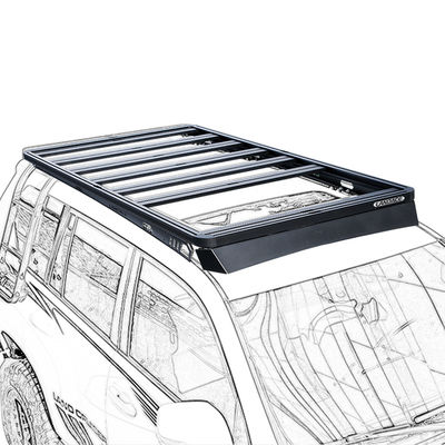 Toyota Fortuner Land Cruiser 4Runner Rack sul tetto con elevata capacità di carico 2110mmX1195mm