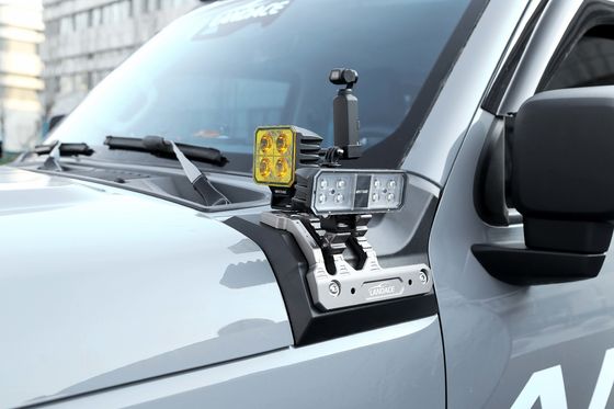 2020- Parti di auto off-road Serbatoio 300 Accessori Leghe di alluminio A pilastro bracciale di montaggio cappuccio di luce per GWM