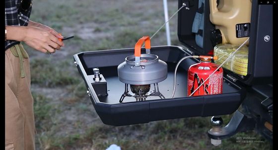 Scatola di stoccaggio per Jeep Wrangler Beach Vacation Design