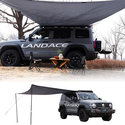 Avvolgimento laterale per auto in tessuto Oxford 4x4 Avvolgimento tenda sul tetto impermeabile