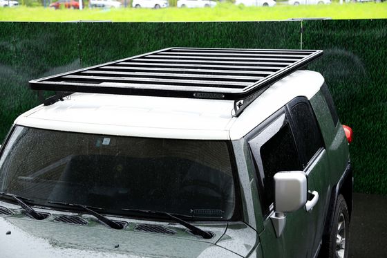 28 kg di alluminio in lega di alluminio nero per il trasporto di bagagli SUV per Toyota FJ Cruiser Car Roof Rack
