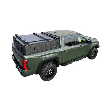 Copertura per letto per autocarri in lega di alluminio durevole per Toyota Tundra 2023