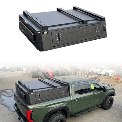 Copertura per letto per autocarri in lega di alluminio durevole per Toyota Tundra 2023