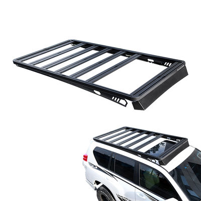 LC300 portabagagli sul tetto Cesto di carico off-road nero rivestito in polvere