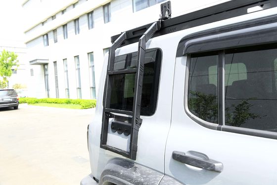 Peso netto 10kg 840*400*320mm Roof Rack Monted Metal Side Ladder per GWM Tank 300 4x4 Auto Auto Accessori