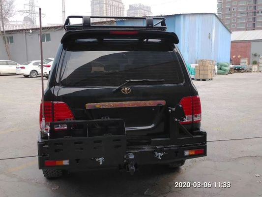 -Fatto in acciaio Bull Bar, paraurti anteriori e posteriori per Toyota Land Cruiser, robusti e resistenti.