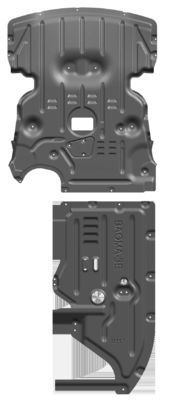 2015-2016 Anno Ricambi Automotive Accessori Protezione sotto il corpo con rivestimento in polvere