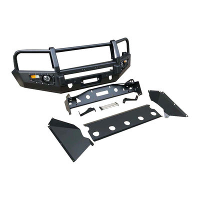 2009-2024 Volkswagen Amarok Winch Bull Bar Front Bumper Rear Bumper con porta pneumatici Jerrycan Protezione e decorazione del porta pneumatici