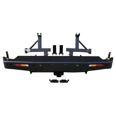 2009-2024 Volkswagen Amarok Winch Bull Bar Front Bumper Rear Bumper con porta pneumatici Jerrycan Protezione e decorazione del porta pneumatici