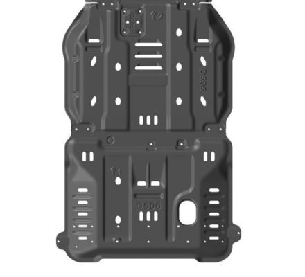 Protezione delle lastre di scorrevole in acciaio inossidabile per auto fuoristrada 2011-2019