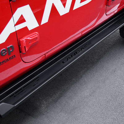 Ferrovie laterali di lega di alluminio universale e gradini di protezione per Jeep Wrangler JL JK High-