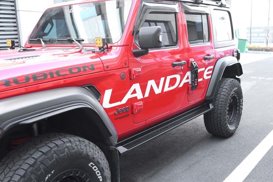 Ferrovie laterali di lega di alluminio universale e gradini di protezione per Jeep Wrangler JL JK High-