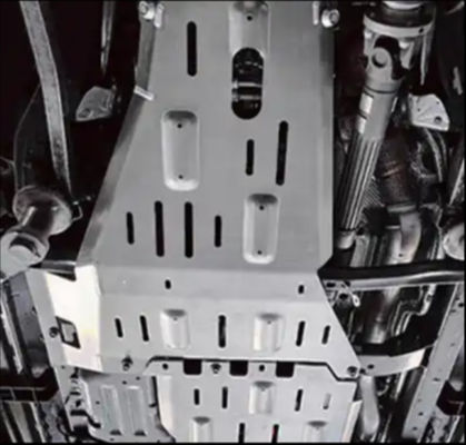 Copertura motore alta sotto il corpo per Jeep Wrangler JL Full Skid Plate 2018- argento