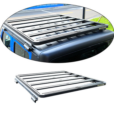 Accessoiri universali in alluminio 4x4 Pickup Truck Roof Rack per Jeep JT Rack per bagagli