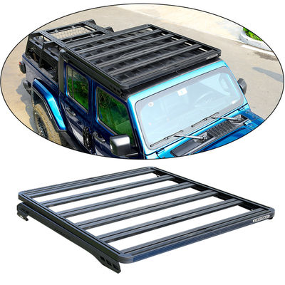 Accessoiri universali in alluminio 4x4 Pickup Truck Roof Rack per Jeep JT Rack per bagagli