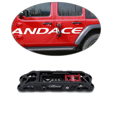 Pedale per gancio in lega di alluminio per porta laterale per Jeep Wrangler JL JK Hard Anodizing