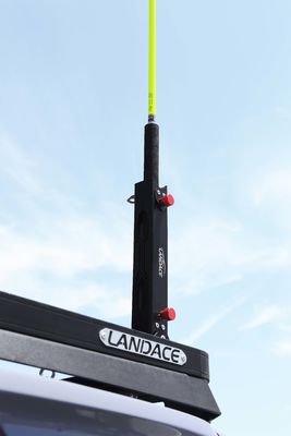 Antenna montata a palo di bandiera portabandiera bracket Whip Light Mounting Bracket per l'anno 2016-2018