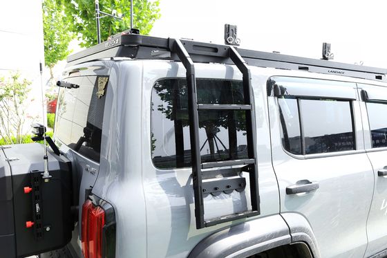 Posizionamento del monte di fermo fuori strada Scala auto tetto scaffale di parete laterale kit di aggiornamento per serbatoio 300