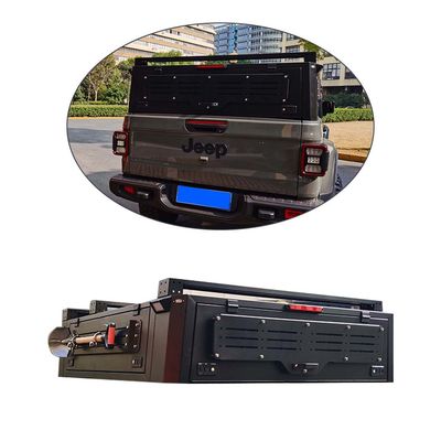 117 Canopy di copertura per letto in lega di alluminio nero per Tundra Dodge RAM GMC e TOYOTA Tundra