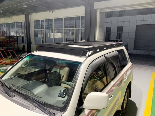 Land Cruiser Low Profile LC200 Roof Rail Rack per Toyota Prado SUS304 Montaggio spina dorsale