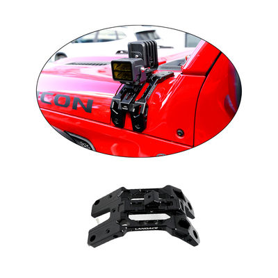 Light Bracket A-Pillar Sistema di illuminazione integrato Tenitore di antenna e Go Pro Mount per Jeep JL