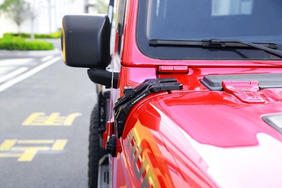Light Bracket A-Pillar Sistema di illuminazione integrato Tenitore di antenna e Go Pro Mount per Jeep JL