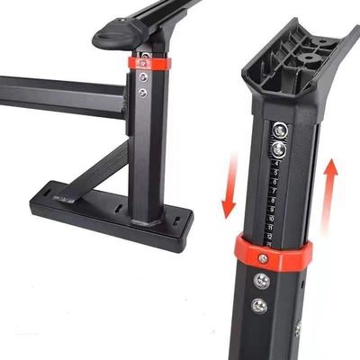 Disegno autorizzato di proprietà intellettuale di aspetto elegante in alluminio nero in polvere rivestito con porta letti per autocarri
