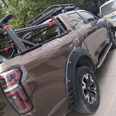 Bar di rulli per il trasporto di oggetti più lunghi su Jeep