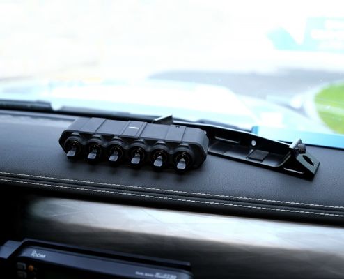 Sistema di rilevamento elettronico senza fili per auto 4x4