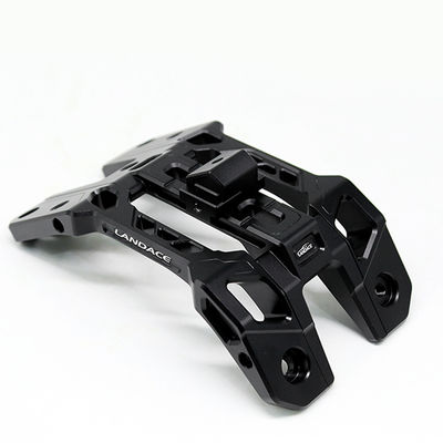 Jeep JL Nero Jeep Leggio di alluminio LED Supporto di luce di guida Supporto di montaggio a pilastro