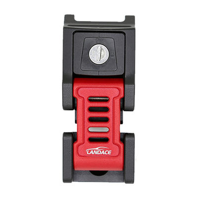 Jeep Wrangler Chiusura cappuccio Serrature Kit con Heavy Duty Legatura di alluminio rosso e nero