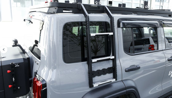 SUS304 Leggio di alluminio diretto accessori fuoristrada Cisterna 300 400 500 Scala laterale per auto Scala carico 200-300KG