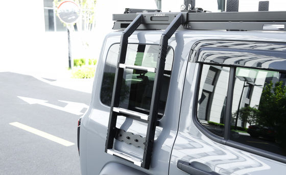 SUS304 Leggio di alluminio diretto accessori fuoristrada Cisterna 300 400 500 Scala laterale per auto Scala carico 200-300KG