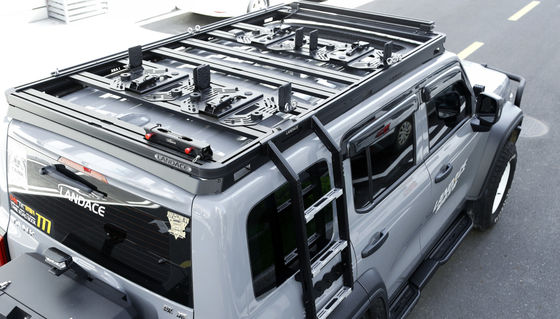 SUS304 Leggio di alluminio diretto accessori fuoristrada Cisterna 300 400 500 Scala laterale per auto Scala carico 200-300KG