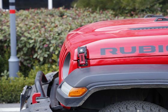 Universal 4x4 Wrangler JK JL Aluminum Alloy Hood Lock Lock Kit per Jeep Anno 2018-