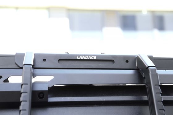 BLACK 4x4 Offroad Accessori Wrangler JL Car Roof Rack Montaggio metallo Scala laterale singola per Jeep