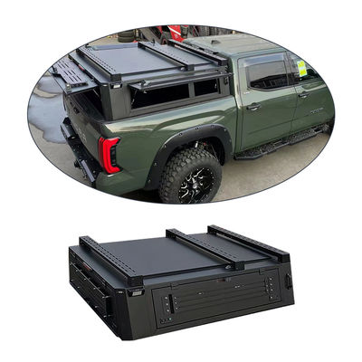 2023 Toyota Tundra Hardtop Canopy Locking Function Sistema di porta letti per camion in lega di alluminio